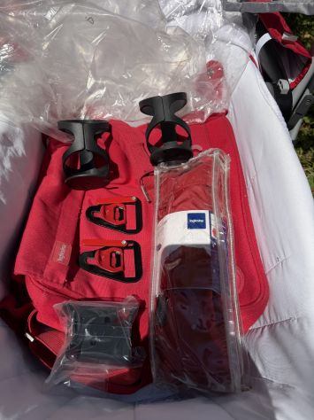 Inglesina Quad Trio rosso completo e super accessoriato condizioni eccellenti - Foto 8