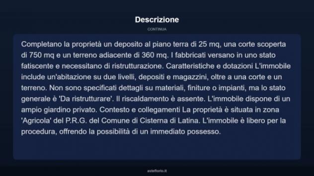 Immobile in asta di 312 m² in vendita a Cisterna di Latina - Foto 4