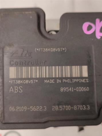 CENTRALINA ABS TOYOTA Yaris Serie 44510-0D110 89541-0D060 benzina 998 (0508) - Foto 3