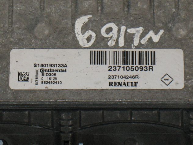S180193133A ECU CENTRALINA RENAULT MASTER 2.3 SID309 237105093R 237104246R - Foto 2