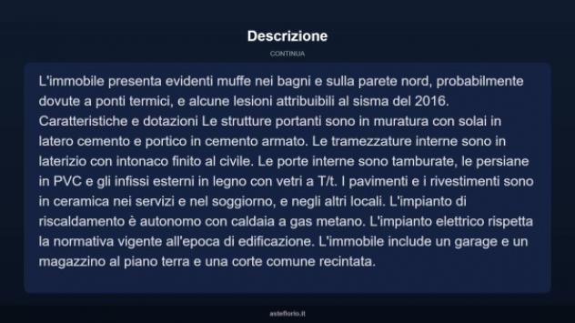 Immobile in asta di 132 m² con più di 5 locali e box auto in vendita a Torre San Patrizio - Foto 18