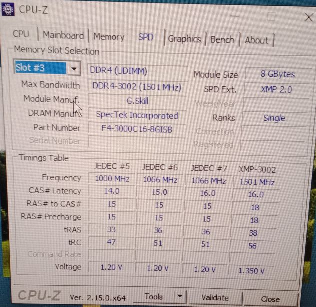 RAM DDR4 GSkill Aegis 2x8 gb cl16 3000MHz - Foto 2