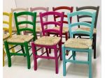 Sedie colorate  per cucina per ristorante