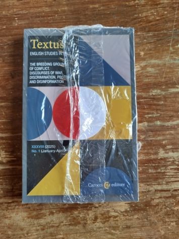 Textus, English studies in Italy, Carocci Editore
