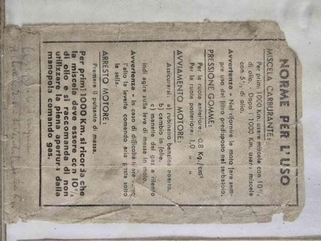 PIAGGIO Vespa 125 faro basso V1T Bacchetta rif. 23987653 - Foto 8