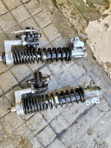 COPPIA AMMORTIZZATORI ANTERIORI SINISTRO DESTRO PIAGGIO MP3 2009/2014