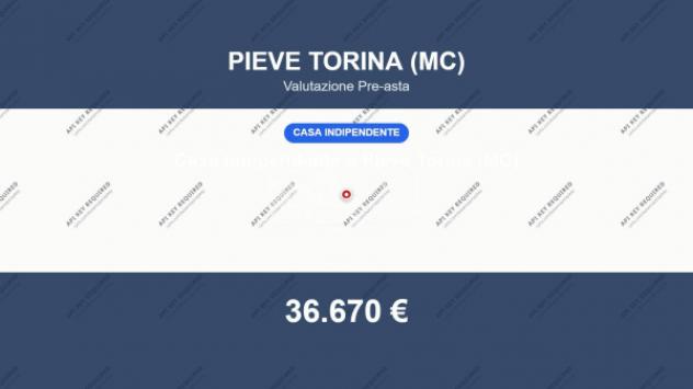 Immobile in asta di 150 m² in vendita a Pieve Torina