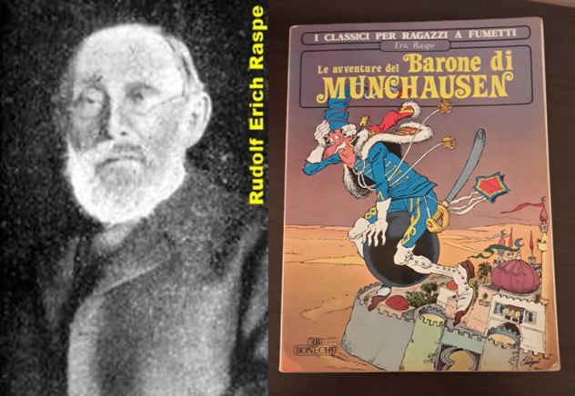 Le avventure del Barone di MUNCHAUSEN, Eric Raspe, Bonechi Editore n. 2 1978.