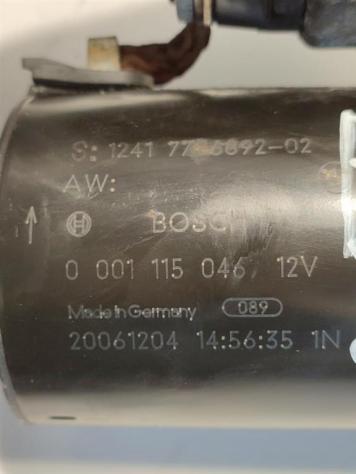 MOTORINO D' AVVIAMENTO BMW Serie 3 E90 Berlina 1241 7796892 0001115046 204D4 diesel 1995 (0508) - Foto 5