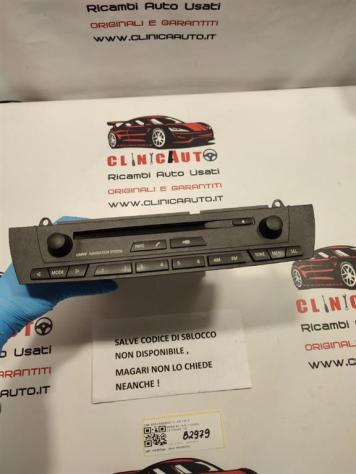 LETTORE CD BMW X3 1° Serie 6512 6932547 901230000347 N52B25A (0410) - Foto 2