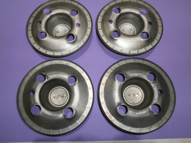 COPPE RUOTA MOZZO CENTRALE PER FIAT 127 L C FIAT 128 CL COMFORT ATTACCO 4X98 - Foto 4
