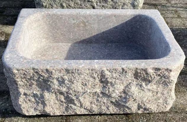 Lavello lavandino in pietra granito 50 cm 1 - Foto 3