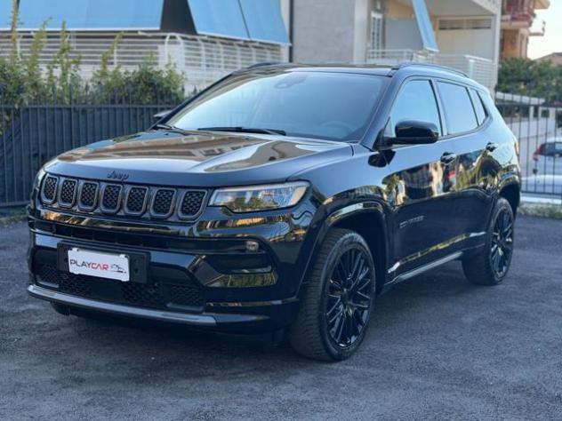JEEP Compass 1.5 TURBO T4 130 CV MHEV S TOT.BLACK +R.CAM+PELLE! rif. 22814401 - Foto 7