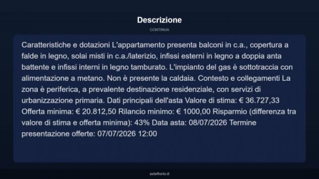 Immobile in asta di 52 m² in vendita a Taleggio - Foto 17