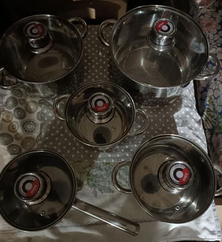 Pentole con coperchi "Max"