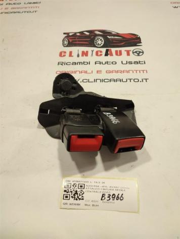 AGGANCIO CINTURA DI SICUREZZA POSTERIORE AUDI A6 RS6 Avant Serie C6 (4F5) 4F0857739D BUH (0411) - Foto 5