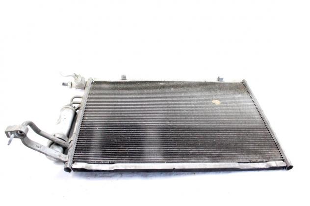 1818909 CONDENSATORE RADIATORE CLIMATIZZATORE CLIMA A/C FORD FIESTA 1.4 G 71KW 5M 5P (2013) RICAMBIO USATO - Foto 2