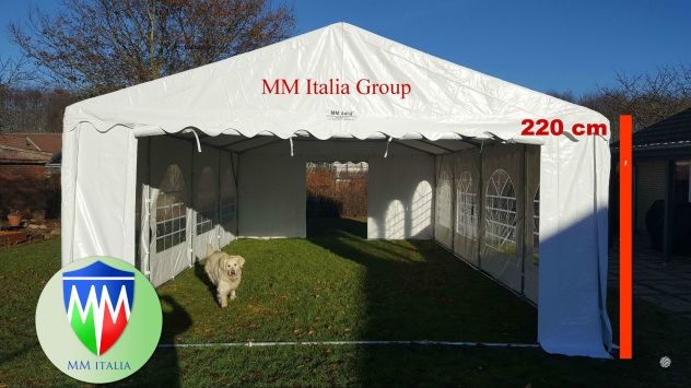 STRUTTURE IN PVC TENSOSTRUTTURE 5 X 8 X 2,2 MT. LA DUE20 PROFSSIONALI - Foto 2