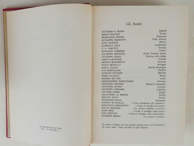 Lo stivale allo spiedo.Viaggio attraverso la cucina italiana 32 autori Ed.Canesi - Foto 6