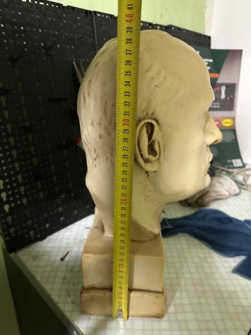 Busto in marmo di carrara anni 20/30 di Mussolini - Foto 2