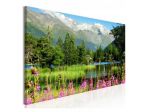 Quadro Lago Sulle Alpi ARREDALACASA