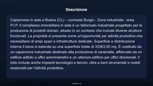 Immobile in asta di 33363 m² in vendita a Butera - Foto 4