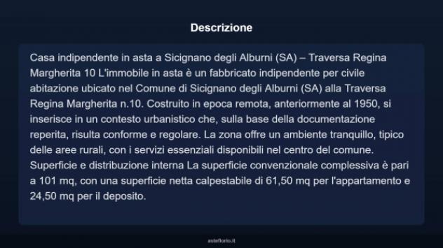 Immobile in asta di 101 m² in vendita a Sicignano degli Alburni - Foto 8