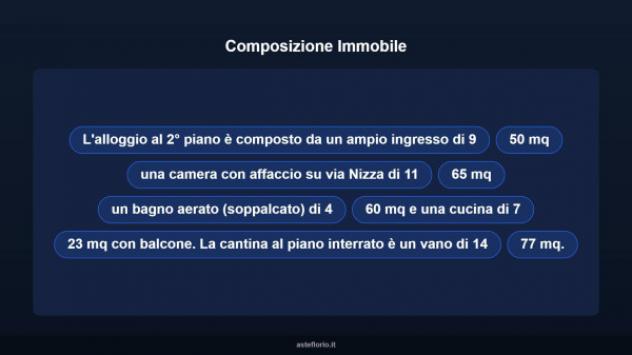 Immobile in asta di 47 m² in vendita a Torino - Foto 15