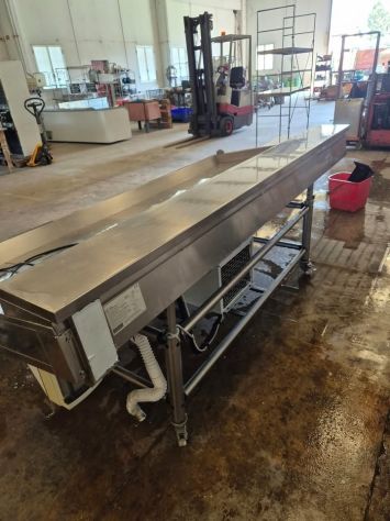 ESPOSITORE INOX PRODOTTI ITTICI REFRIGERATO USATO - Foto 3