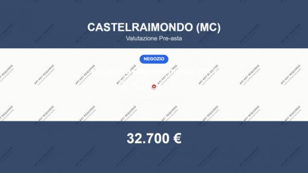 Immobile in asta di 143 m² in vendita a Castelraimondo
