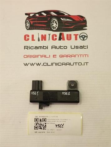AMPLIFICATORE ANTENNA VOLKSWAGEN Touareg 1° Serie 3D0909141E (0206)