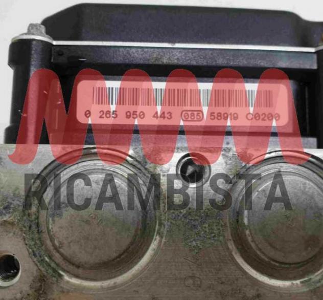 0265950443 Mercedes Vito centralina gruppo pompa ABS Bosch - Foto 3