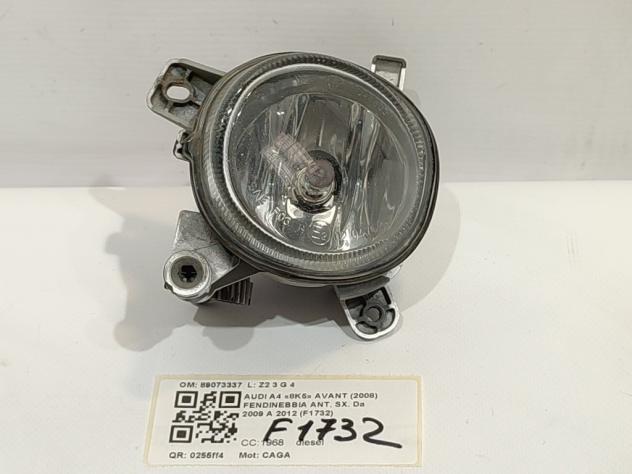 FENDINEBBIA ANTERIORE SX AUDI A4 Avant (8K5) 89073337 CAGA (0815)