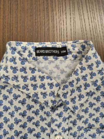 Camicia a maniche lunghe Beard Brothers (30 mesi) - Foto 3