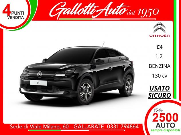 Citroën C4 X Benzina 130 cv Automatico Max