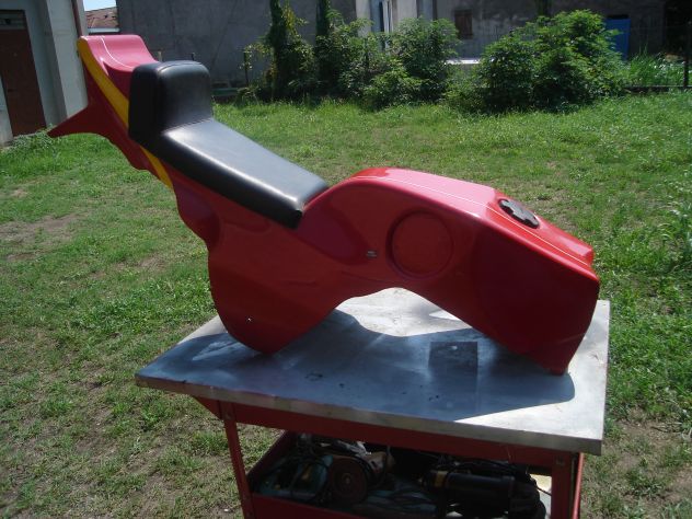 Monocarena vetroresina moto