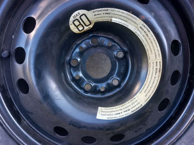 Ruota di scorta Alfa 166 cerchio in ferro 215 55 16 Goodyear - Foto 2