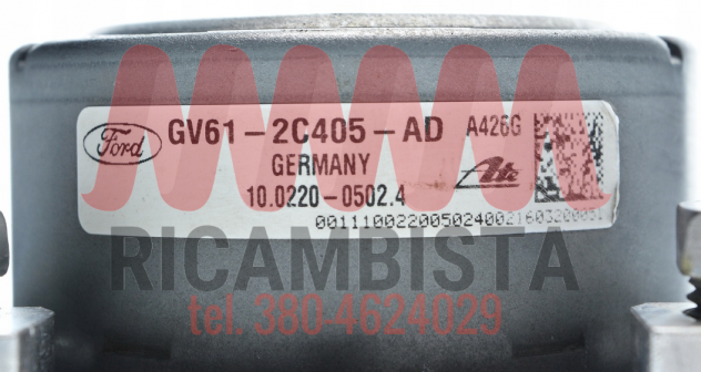 GV612C219BA Ford Transit Connect 2015 gruppo pompa ABS - Foto 2