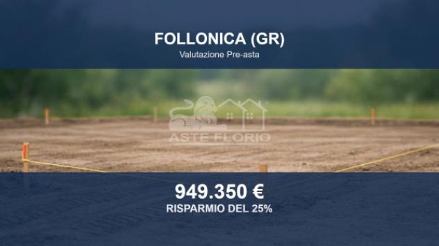 Immobile in asta di 11235 m² in vendita a Follonica