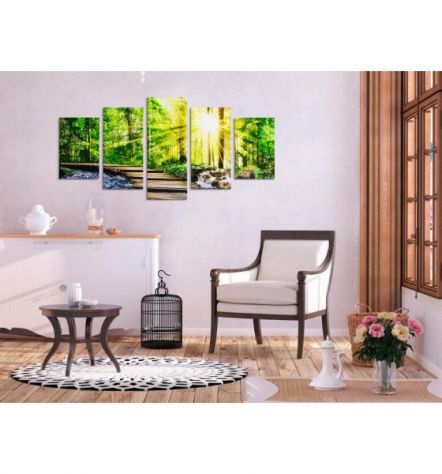 Quadro Sulla Passerella Cm. 100x50 E 200x100 ARREDALACASA - Foto 2