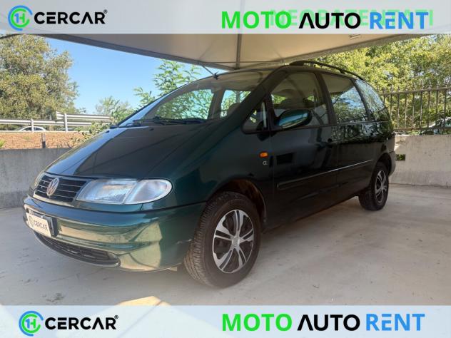 Volkswagen Sharan 1° serie 2.0i cat GL 7 POSTI BENZINA