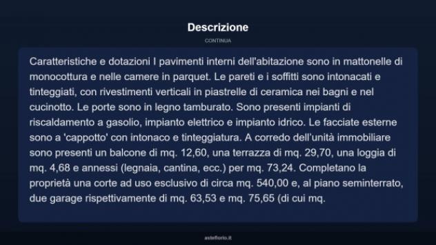 Immobile in asta di 292 m² con più di 5 locali e box auto doppio in vendita a Arcidosso - Foto 18