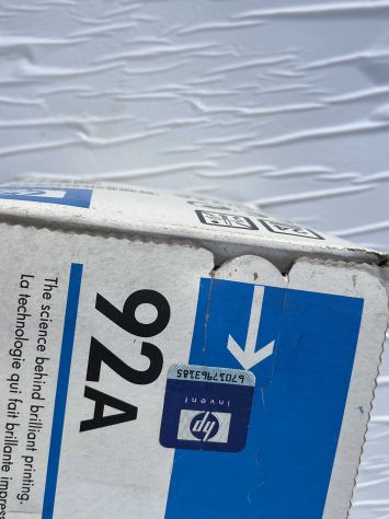 HP 92A Nero Cartuccia Toner Originale - Foto 4