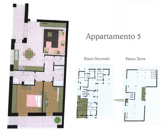 Appartamento in vendita a Cascina 91 mq Rif: 1316360 - Foto 8