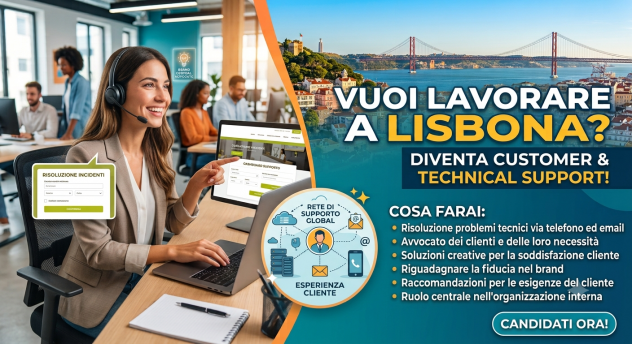 Lisbona ti aspetta: Carriera Internazionale in Italiano! - Foto 4