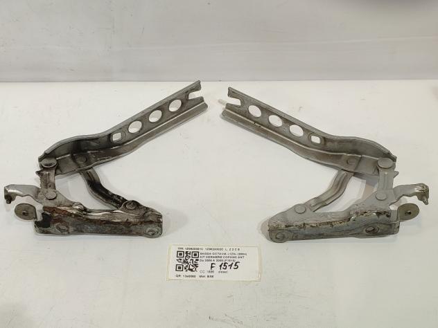 CERNIERE COFANO ANTERIORE DX E SX SKODA Octavia Berlina 3° Serie 1Z0823301C 1Z0823302C BXE (0411) - Foto 3