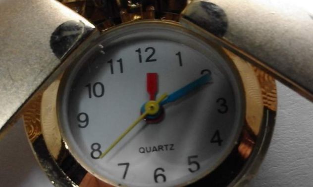 Portachiavi con orologio a forma di coccinella - Foto 4