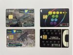 Lotto 4 carte schede telefoniche SPAGNA Telefonica de Espana CabiTel