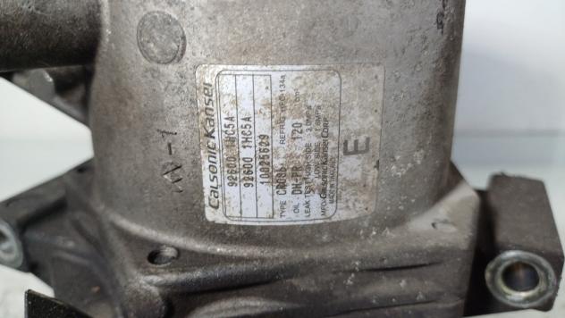 COMPRESSORE A/C NISSAN Micra 7° Serie 926001HC5A/92600 1HC5A HR12DE benzina 1198 (1016) - Foto 2