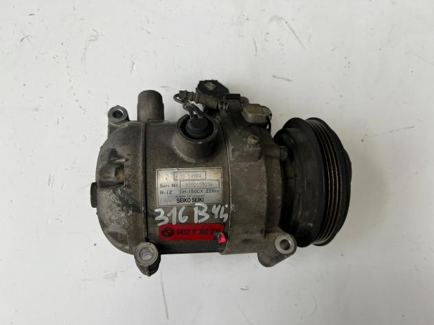 COMPRESSORE A/C BMW Serie 3 E36 Berlina 64528390339 benzina 1.6 (9398)